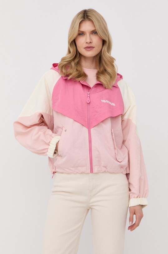 The Kooples geaca cu captuseala multicolor FBLO24016K