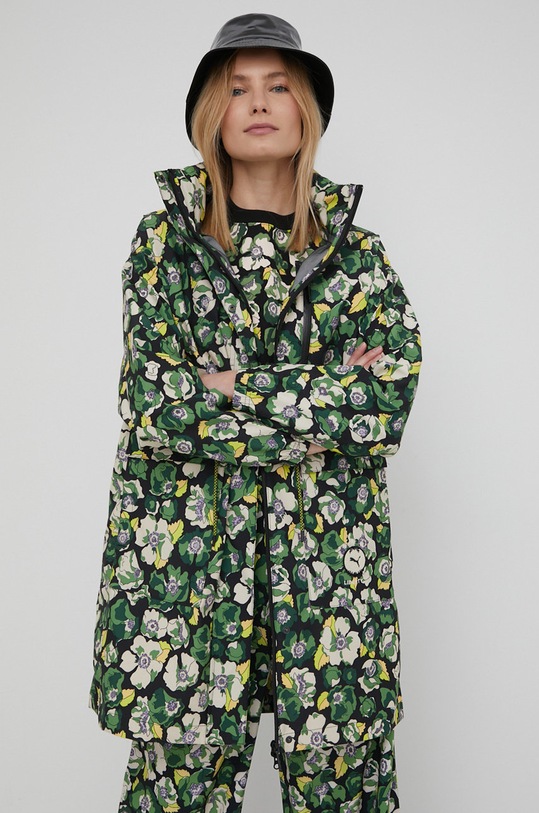 Puma kurtka przeciwdeszczowa PUMA x LIBERTY pozostałe zielony 534045