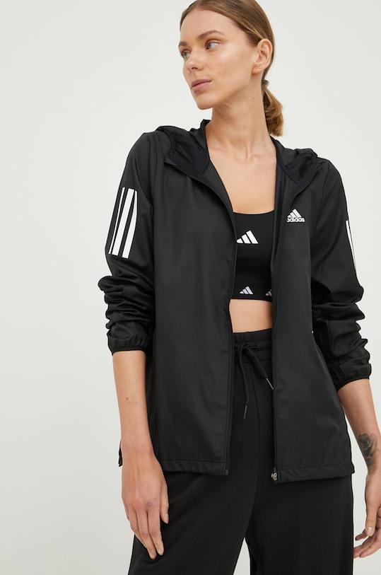 adidas Performance kurtka do biegania Own The Run pozostałe czarny H59271