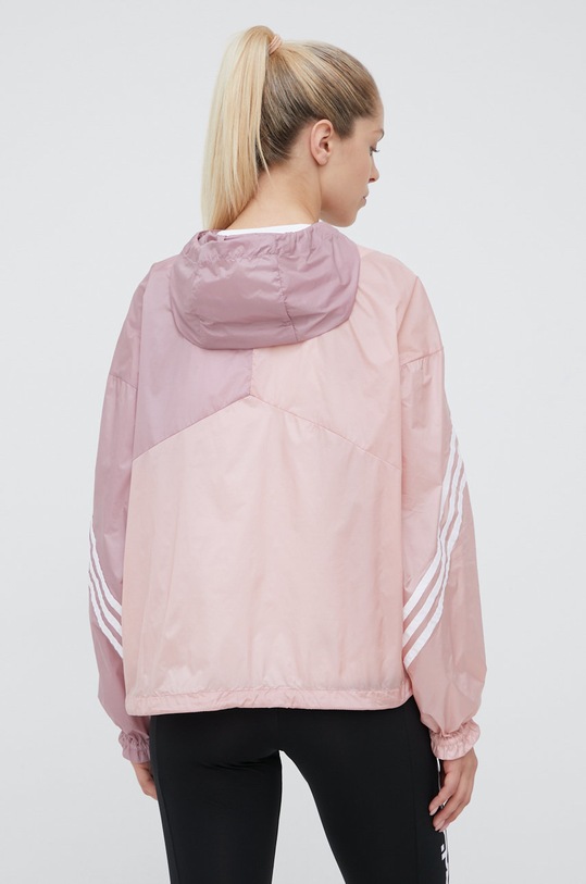 Odzież adidas Performance wiatrówka H65723 różowy