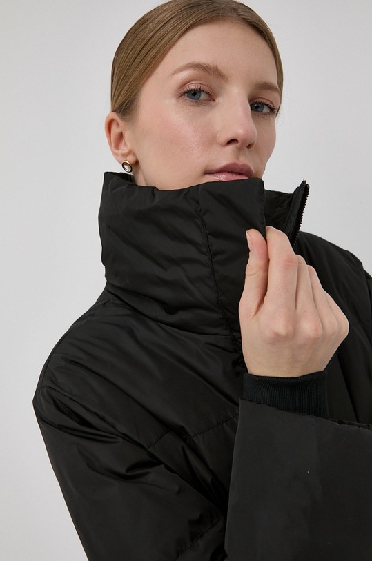 Péřová bunda Bruuns Bazaar Lucky černá BBW2528