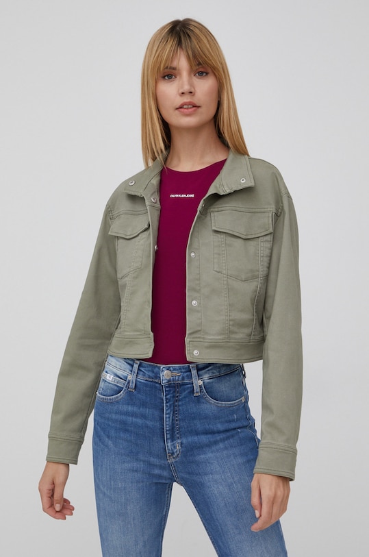 Куртка Dkny без подкладки зелёный P1KC0L26