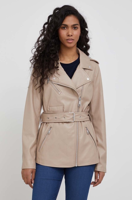 Bunda Dkny přechodné béžová P1KC6L10