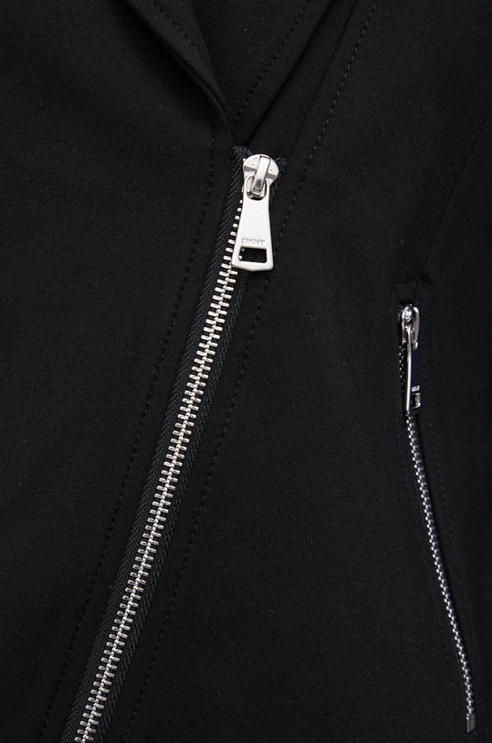 Δερμάτινο μπουφάν DKNY P1LCFK92 μαύρο