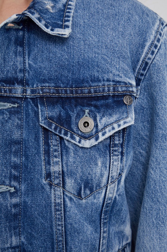 Pepe Jeans kurtka jeansowa Rose PL402053WR4.000 granatowy