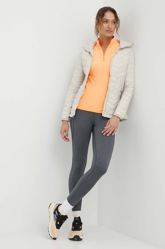 Columbia geacă sport Powder Pass 1773211 bej SS24