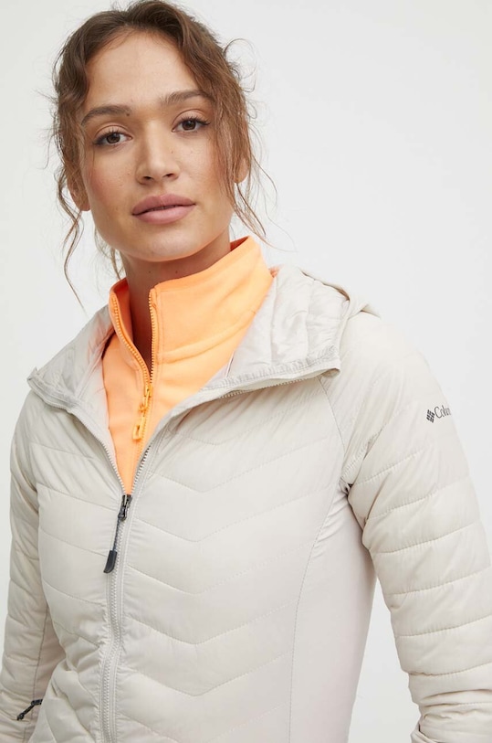 Columbia geacă sport Powder Pass bej 1773211