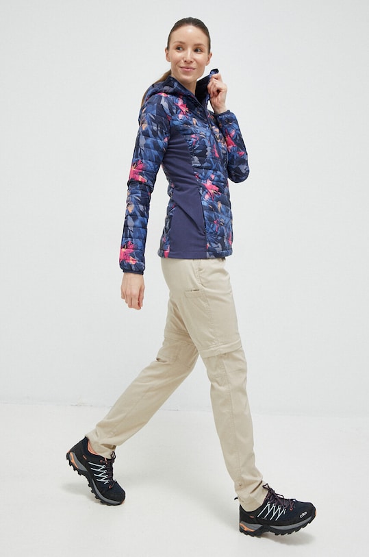 Športová bunda Columbia Powder Pass 1773211 tmavomodrá SS24