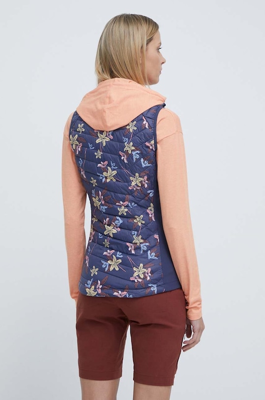 Odzież Columbia bezrękawnik sportowy Powder Pass 1832222 granatowy