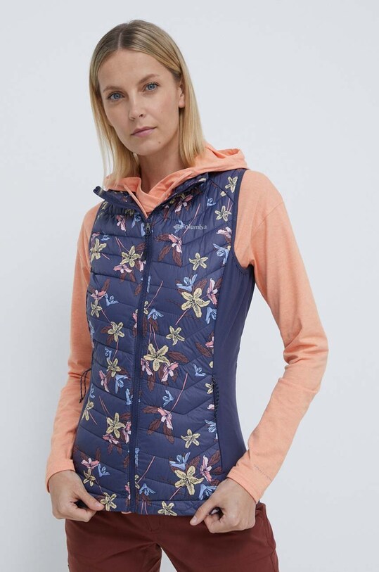 Columbia bezrękawnik sportowy Powder Pass granatowy 1832222