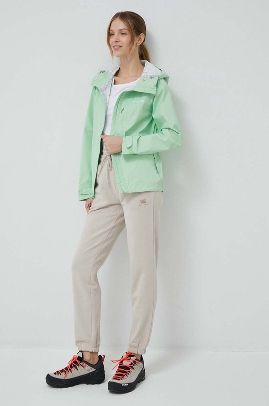 Columbia kurtka outdoorowa Omni-Tech Ampli-Dry 1938973 zielony SS23