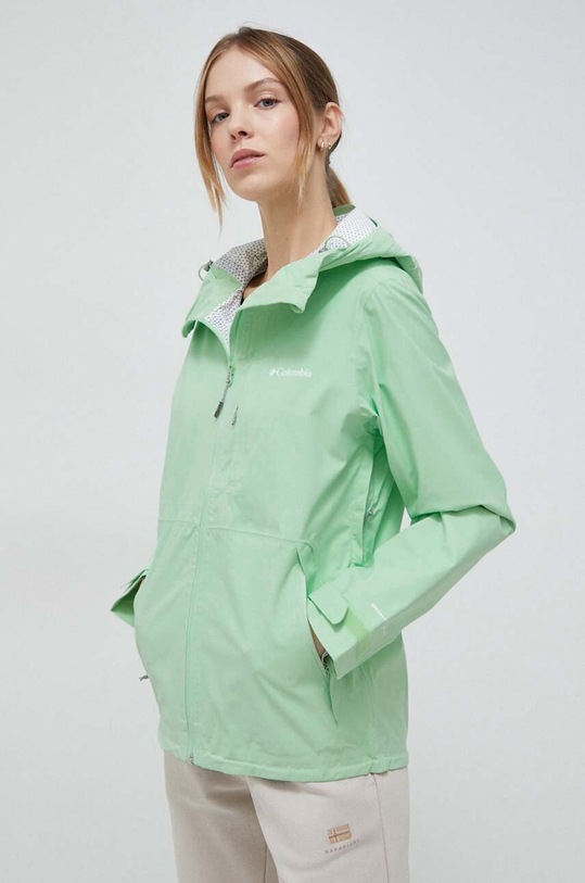 Columbia kurtka outdoorowa Omni-Tech Ampli-Dry zielony 1938973