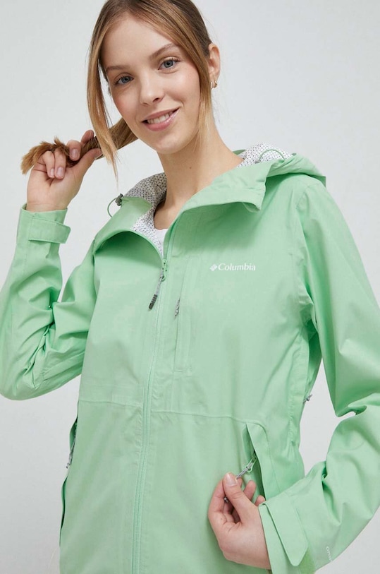Columbia kurtka outdoorowa Omni-Tech Ampli-Dry 1938973 zielony