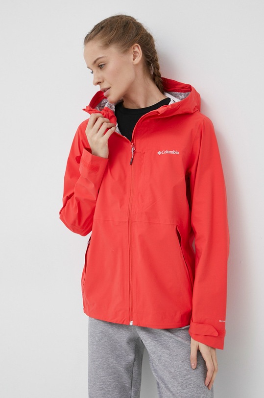 Columbia kurtka outdoorowa Omni-Tech Ampli-Dry pozostałe czerwony 1938973