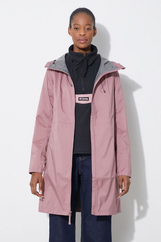 Яке за спортове на открито Columbia Weekend Adventure без изолация розов 1989263