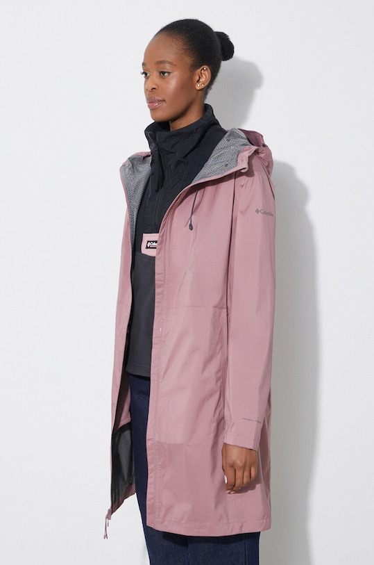 Яке за спортове на открито Columbia Weekend Adventure розов 1989263