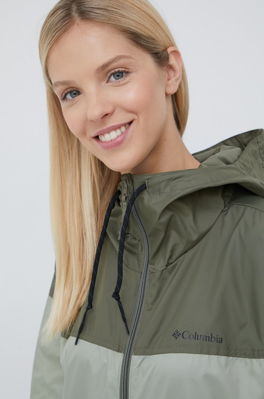 Outdoor jakna Columbia Flash Challenger zelena 1989491