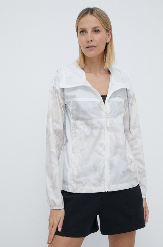 Ветровка Columbia с капюшоном бежевый 1989503