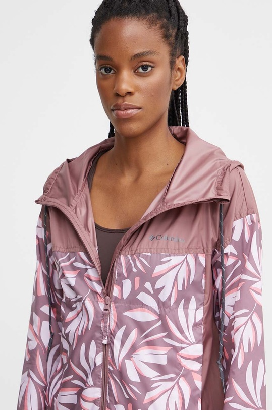 Vetrovka Columbia TERREXFlash Challenger ružová 1989503