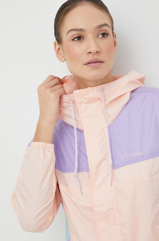 Columbia kurtka outdoorowa Flash Challenger pomarańczowy 1989511