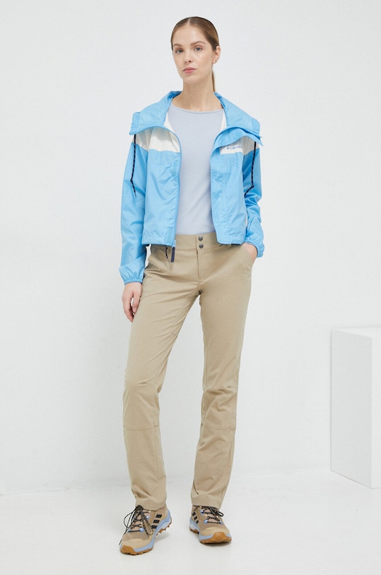 Columbia kurtka outdoorowa Flash Challenger 1989511 niebieski SS24