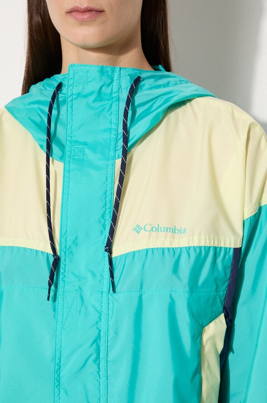 Columbia outdoor jacket Flash Challenger 1989511 turquoise