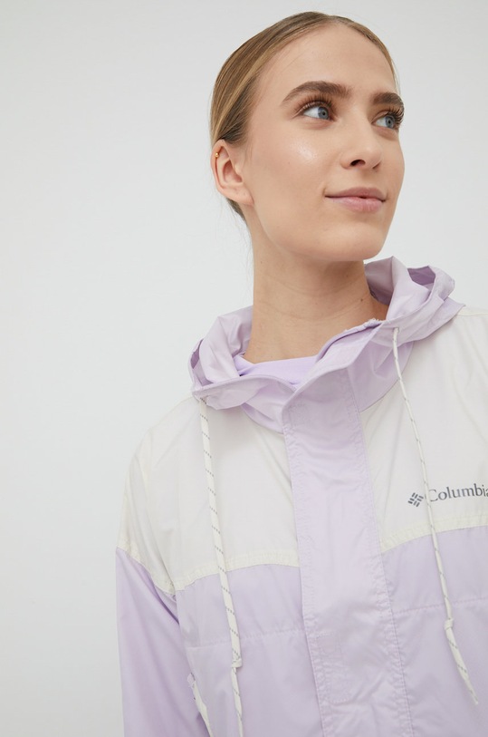 Columbia kurtka outdoorowa Flash Challenger fioletowy 1989511