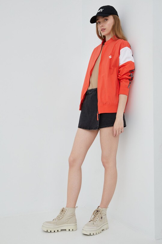 Superdry kurtka WS311415A.MHI pomarańczowy SS22