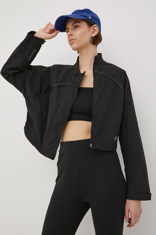 Куртка Superdry з підкладкою чорний WS311419A.02A