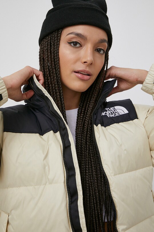 Pernata jakna The North Face W 1996 Rtro Npts Jkt bež NF0A3XEO3X41