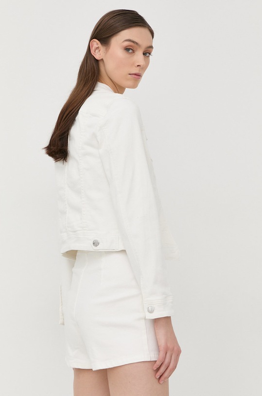 Odzież Morgan kurtka jeansowa 221.VPOM1 biały