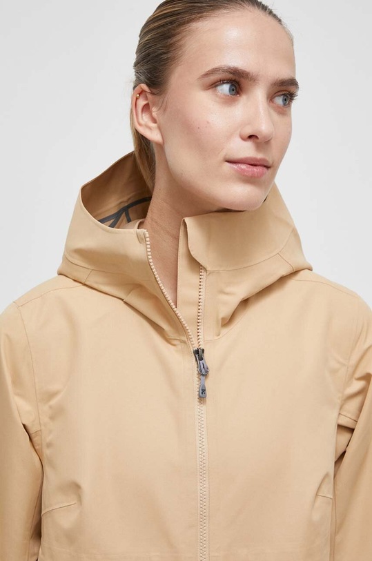 Odzież Houdini płaszcz przeciwdeszczowy 148624 beżowy