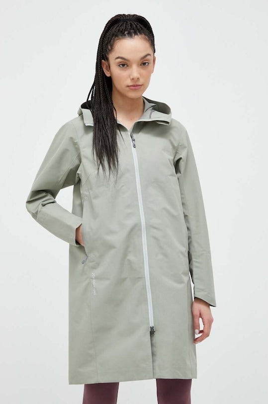 Houdini płaszcz przeciwdeszczowy pozostałe turkusowy 148624