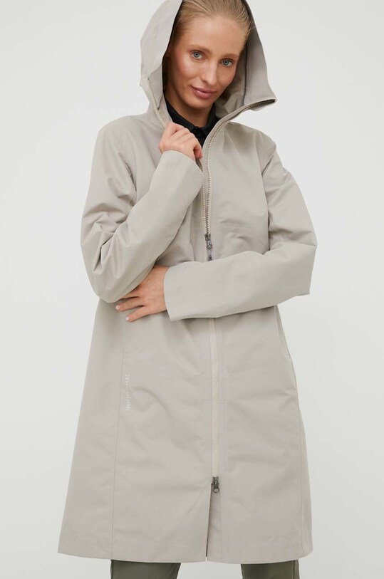 Houdini płaszcz przeciwdeszczowy 148624 beżowy AW23