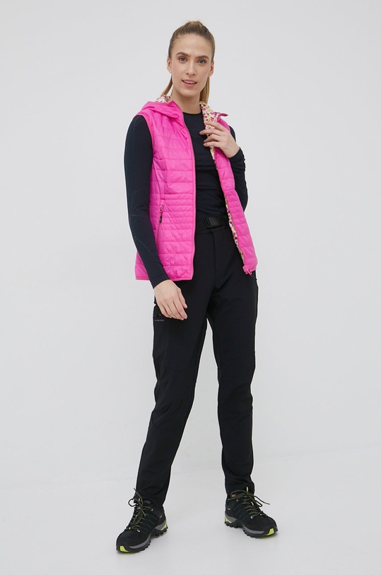 Abbigliamento CMP gilet reversibile 32Z5046 rosa