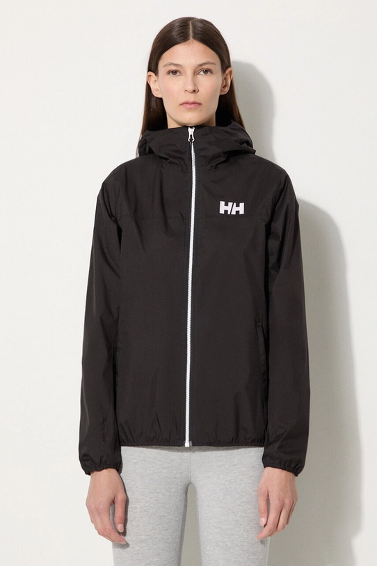 Kišna jakna Helly Hansen Belfast II bez tople podstave crna 53433