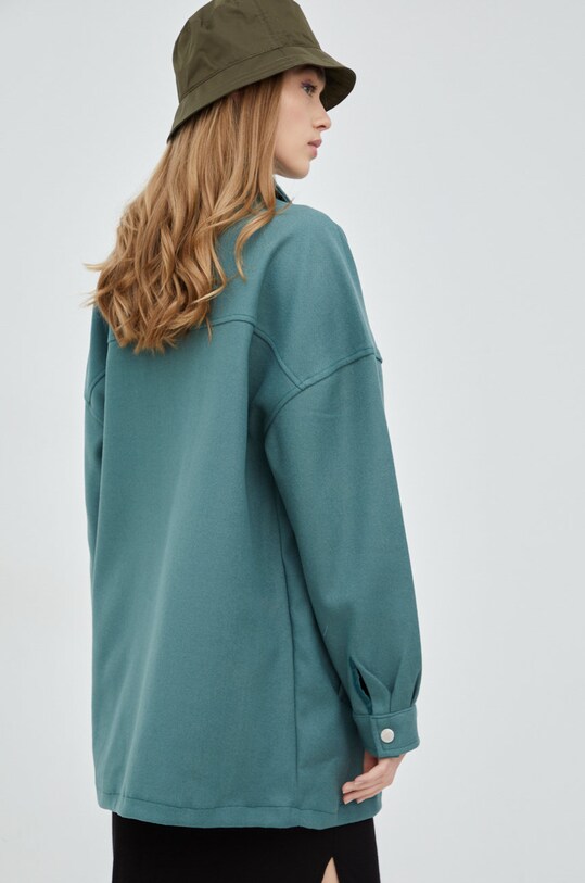 Odjeća Košulja Brave Soul LJK.FLOPKB.DARKSAGE zelena