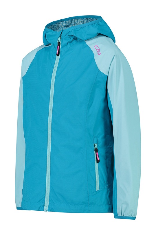 Dziewczynka CMP kurtka przeciwdeszczowa dziecięca 31Z5645.L708 turkusowy