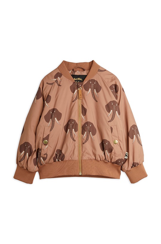 Mini Rodini geaca bomber pentru copii 2221010716 maro SS22