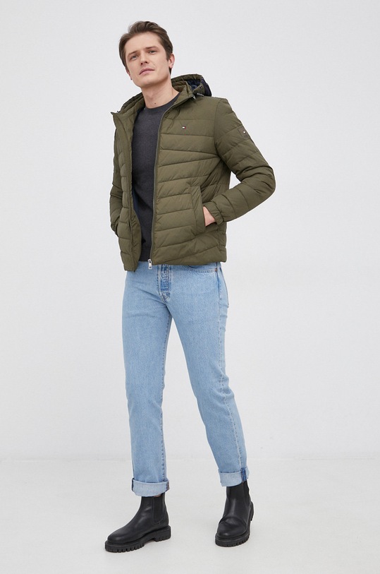 Tommy Hilfiger Kurtka MW0MW21160.PPYY zielony SS22