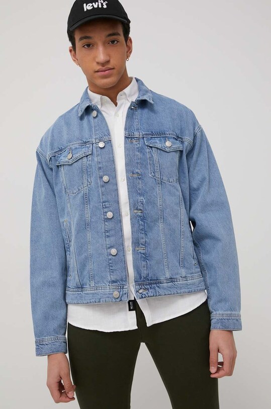 Джинсова куртка Jack & Jones джинс блакитний 12204989.BlueDenim
