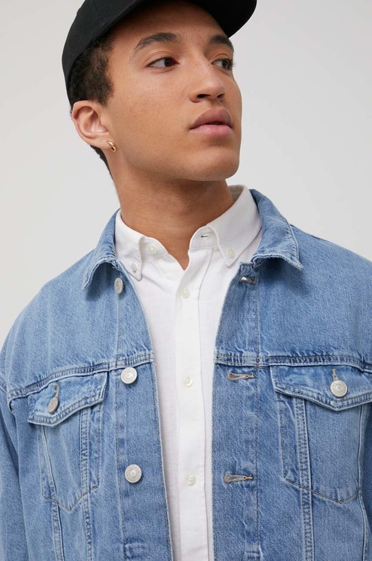 Jack & Jones kurtka jeansowa niebieski 12204989.BlueDenim