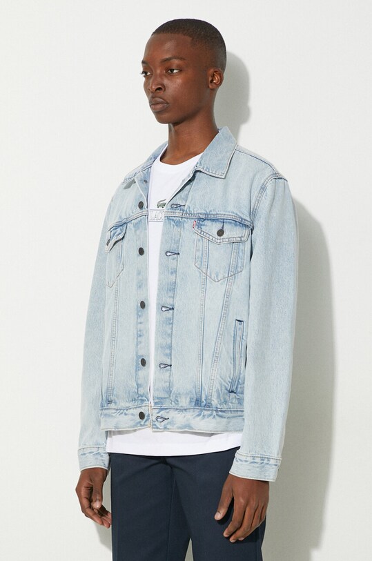Levi's kurtka jeansowa niebieski 72334.0599