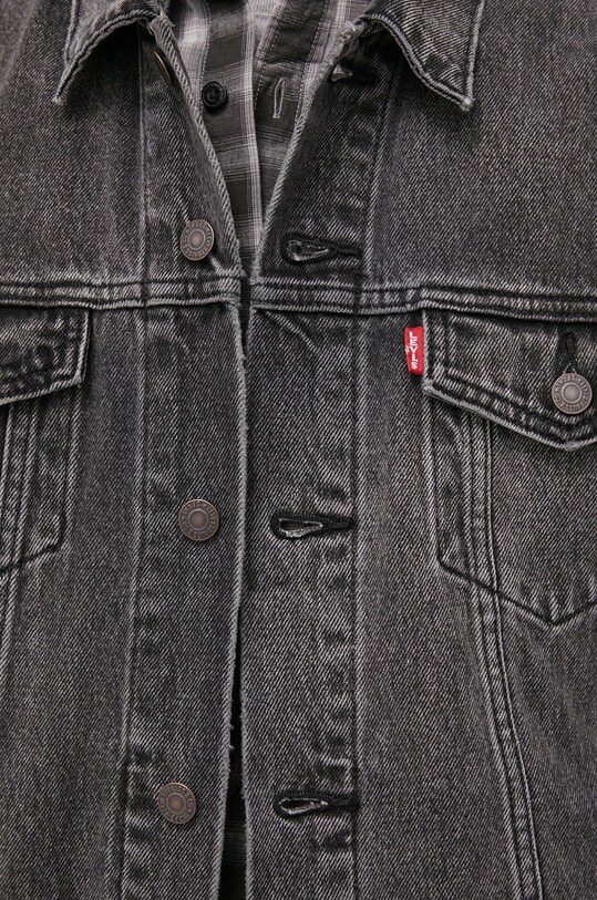 Levi's geacă din denim 72334.0601 gri