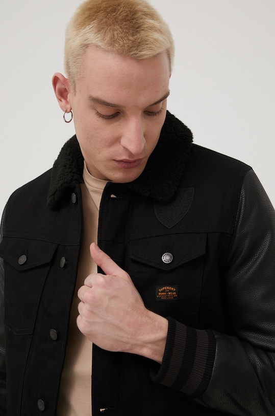 Superdry kurtka czarny M5011101A.40A