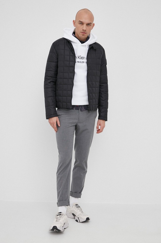 Bunda Calvin Klein Jeans J30J319678.PPYY čierna SS22