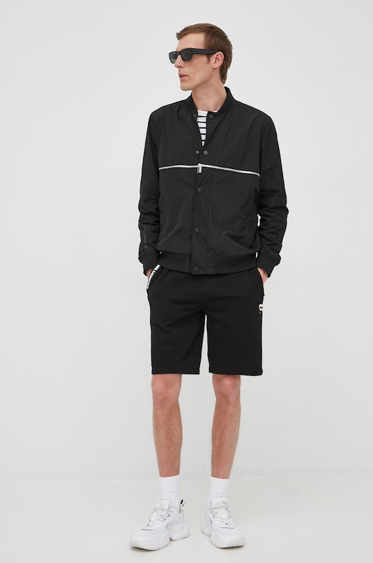 Куртка-бомбер Karl Lagerfeld 521504.505002 чорний SS22