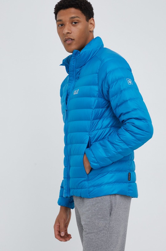 Jack Wolfskin geaca sport din puf cu captuseala albastru 1205931.1361