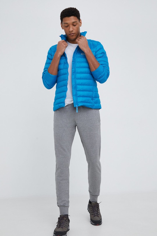 Jack Wolfskin geaca sport din puf 1205931.1361 albastru SS22