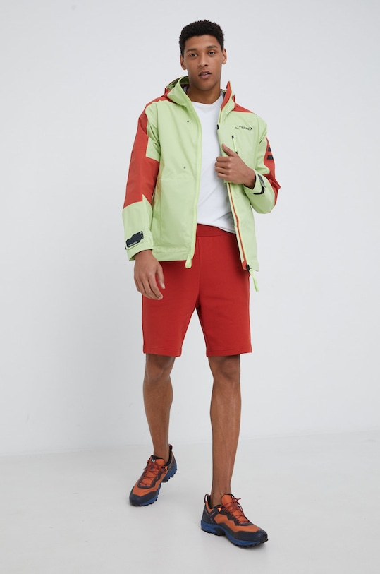 adidas TERREX kurtka outdoorowa Xploric H55926 zielony AW22